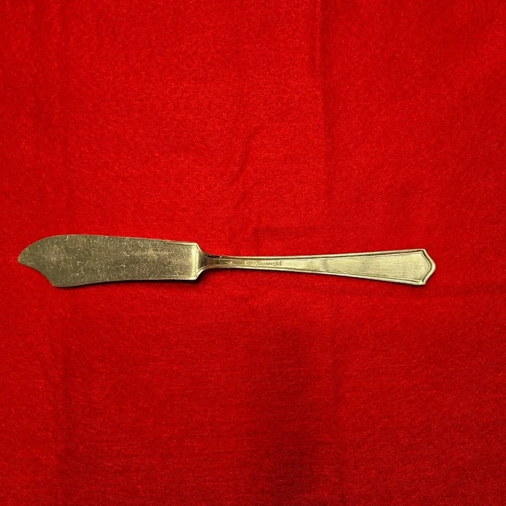 1881 Rogers A1 Silver-Plate Silverware - Butter Knife